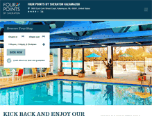 Tablet Screenshot of fourpointskalamazoo.com